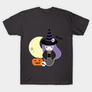 Halloween Witch Kokeshi T-Shirt